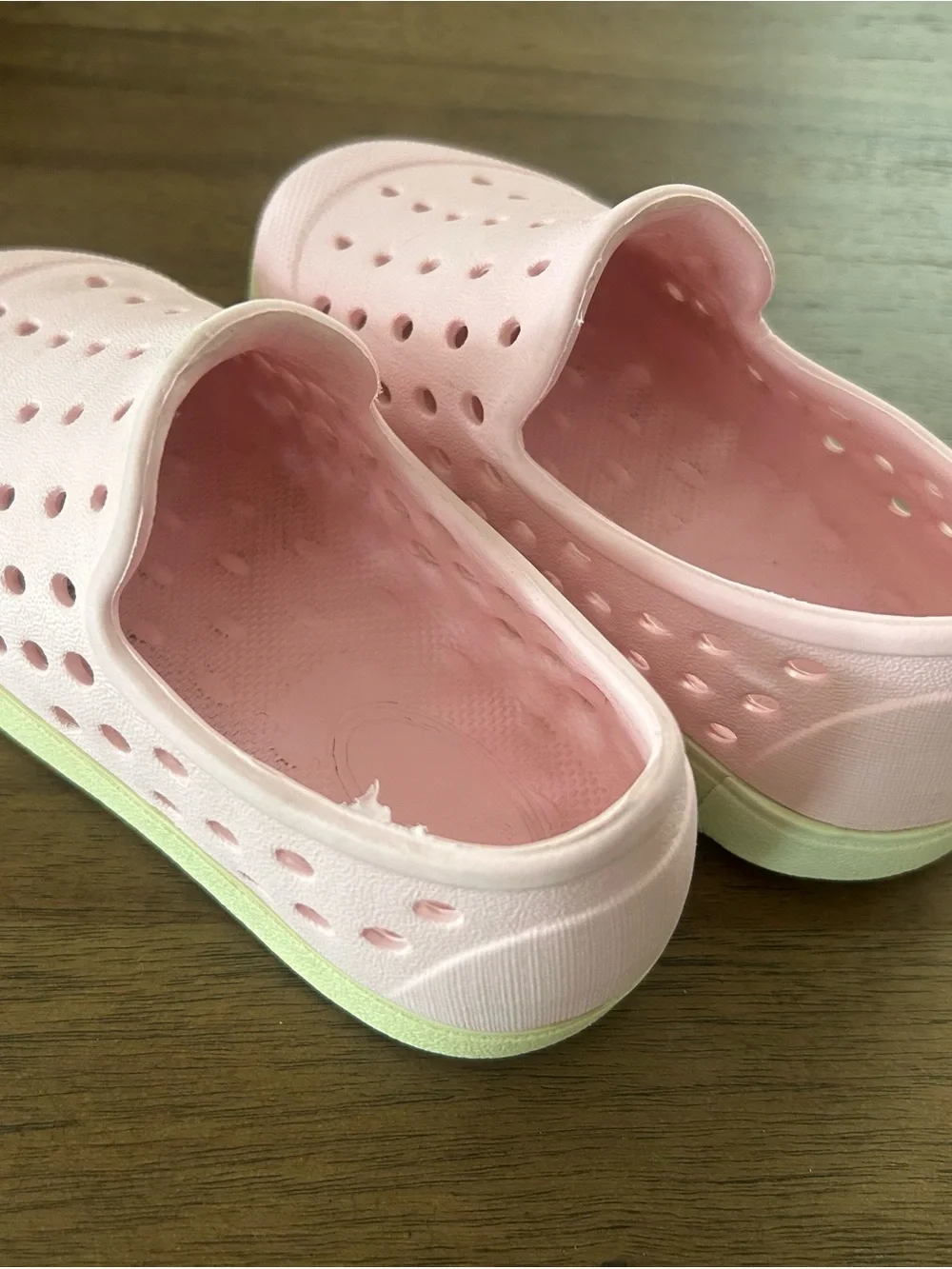 Old Navy Pink Slip-On Ventilated Kids Water Shoes